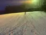 Floodlit slope at the Biei town ski area