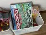 Board games including Monopoly