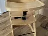Wooden baby high chair